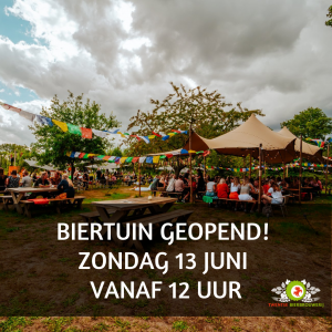 BIERTUIN GEHELE WEEKEND GESLOTEN